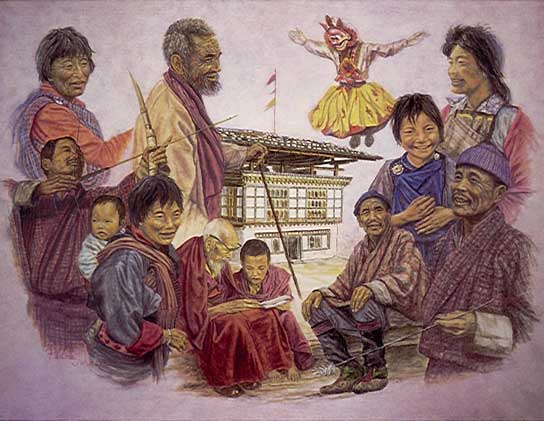 Portrait of Bhutan